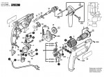 Bosch 0 603 169 667 PSB 550-RE Combi 2-Sp.Impact Drill-E 220 V / GB Spare Parts PSB550-RE